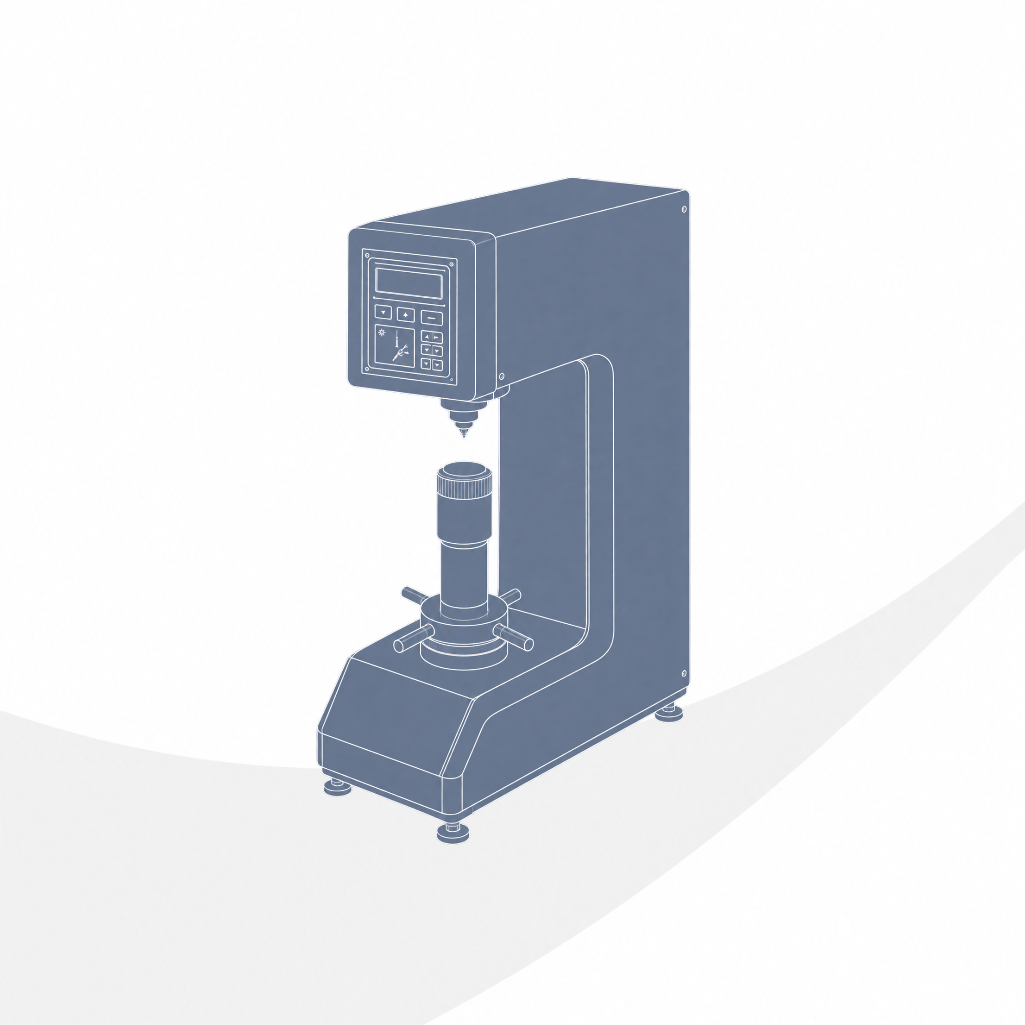 DUROMETRO DE BANCADA ROCKWELL MARCA HANSEN